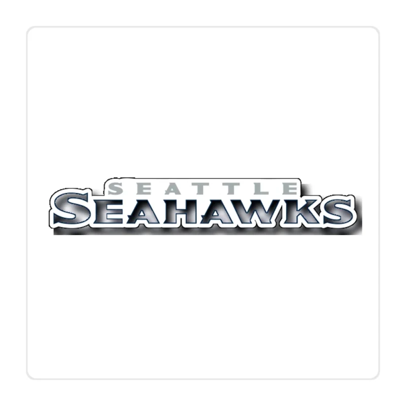 Seattle Seahawks Full Color Vinyl Sticker - Custom Size