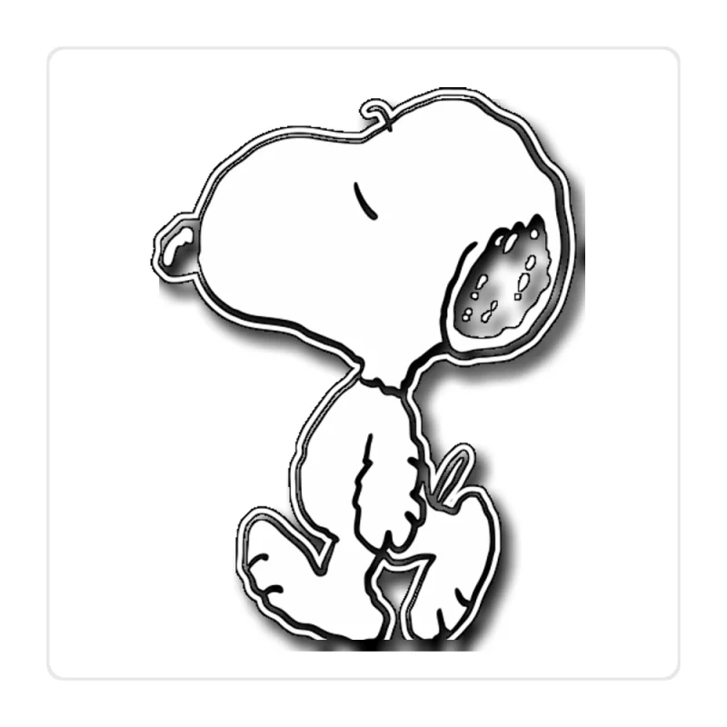 Snoopy Full Color Vinyl Decal