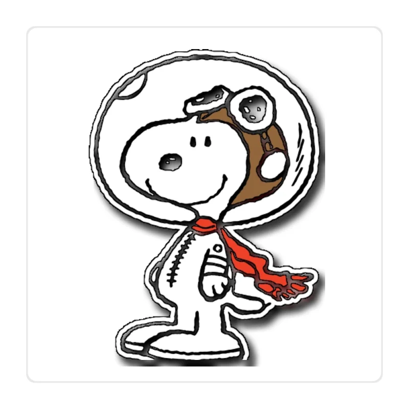 Snoopy Full Color Vinyl Decal