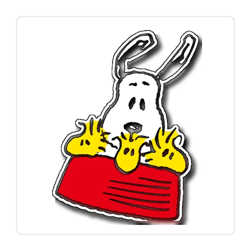 Snoopy - Snoopy Woodstock - Full Color Vinyl Decal