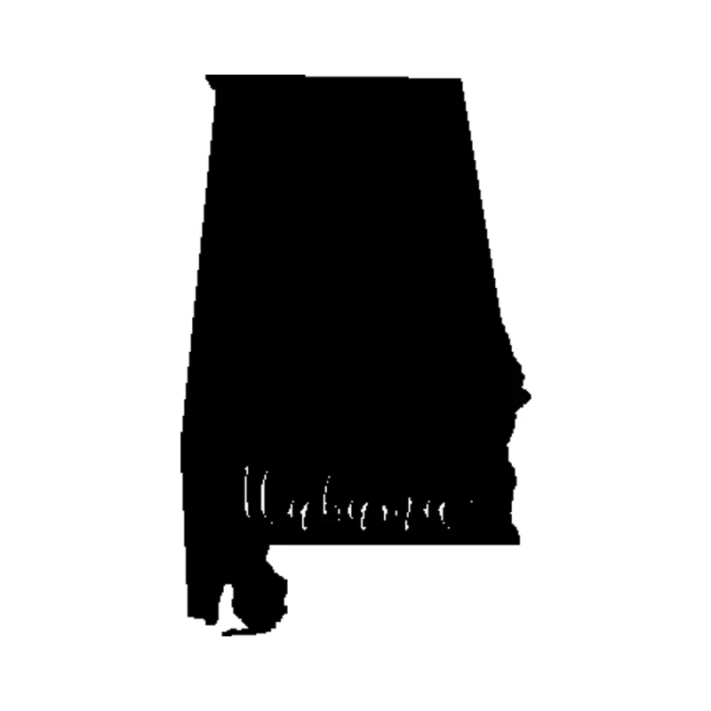 State of Alabama - Custom Size