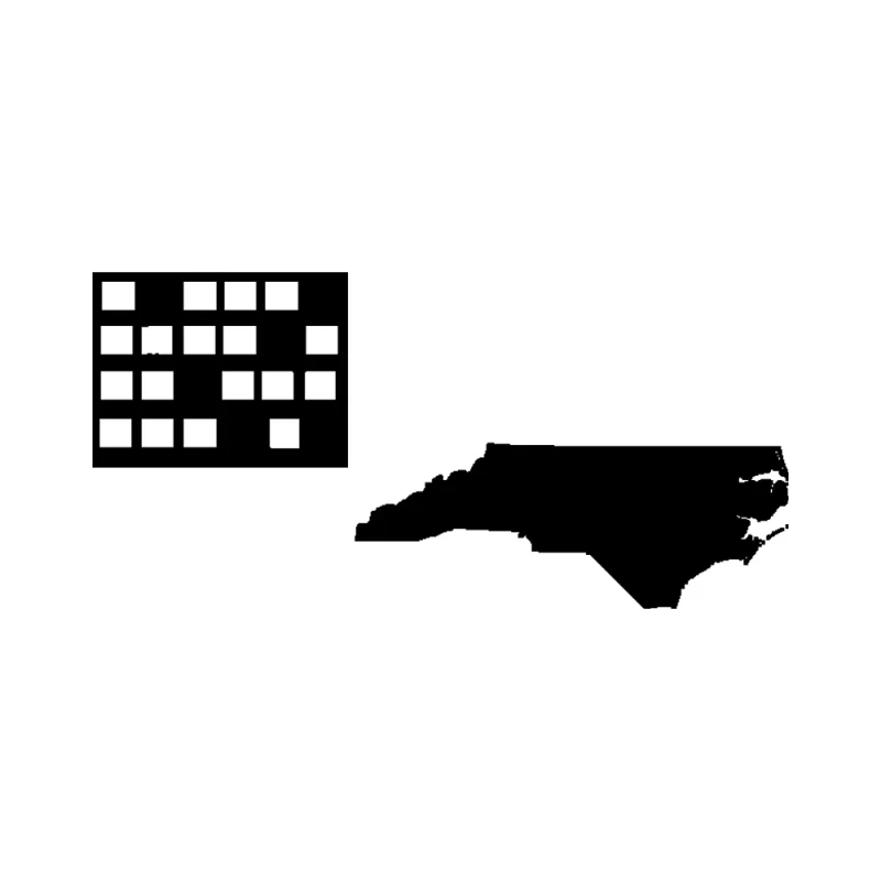 State of North Carolina - Custom Size