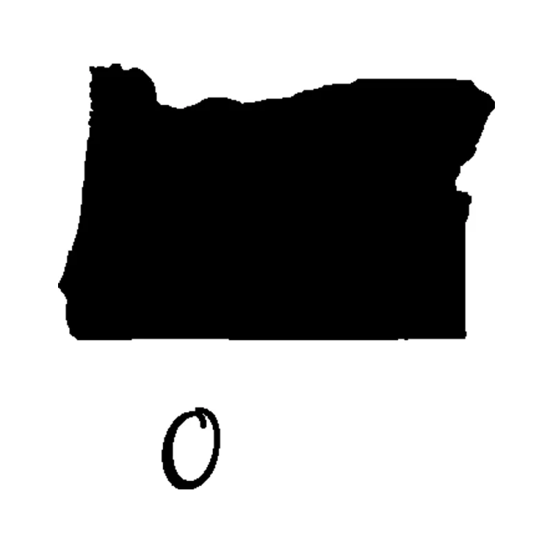 State of Oregon - Custom Size