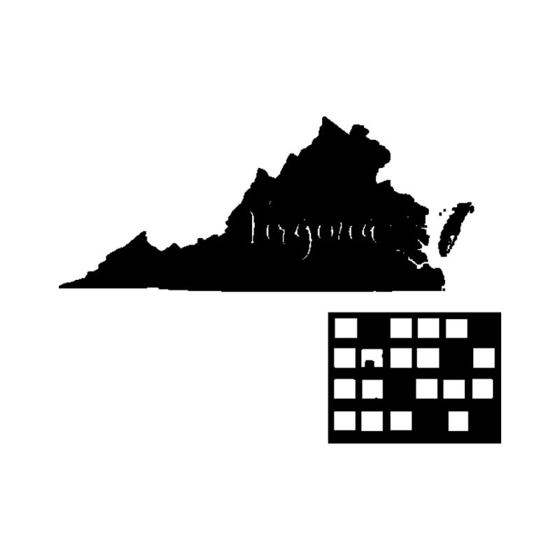 State of Virginia - Custom Size