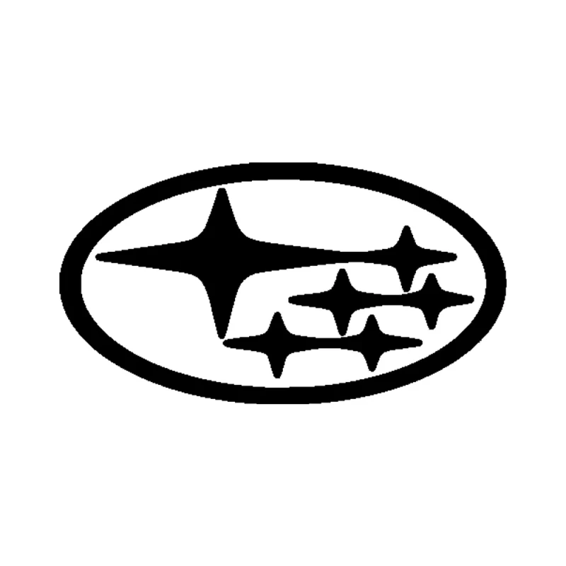 Subaru Logo Vinyl Decal - Custom Size