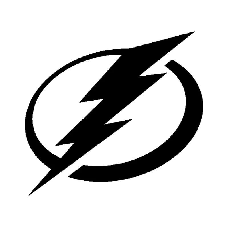 Tampa Bay Lightning - Design 1 - Die Cut Vinyl Decal - Custom Size