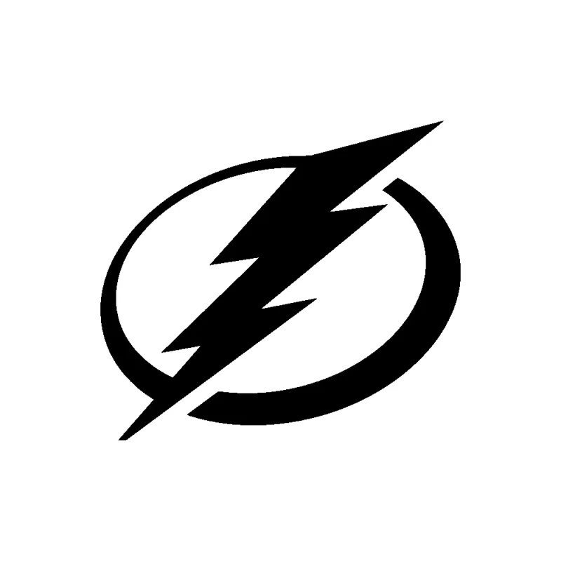 Tampa Bay Lightning - Image 1 - Design 1 - Die Cut Vinyl Decal - Custom Size