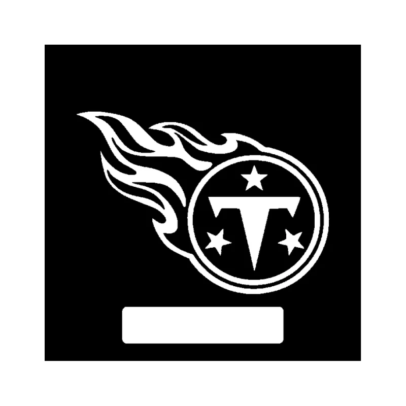 Tennessee Titans - Design 1 - Die Cut Vinyl Decal - Custom Size