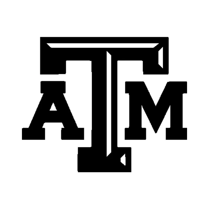 Texas A&M Aggies Vinyl Decal- Custom Size