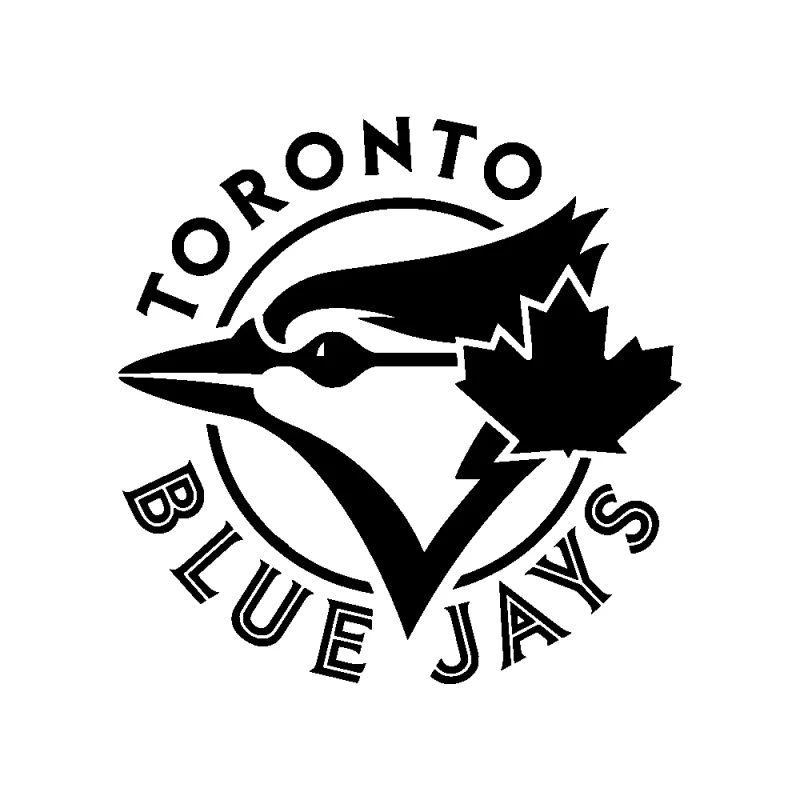 Toronto Blue Jays - Design 3 - Die Cut Vinyl Decal - Custom Size