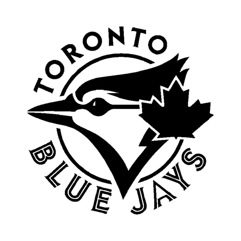 Toronto Blue Jays - Design 3 - Die Cut Vinyl Decal - Custom Size