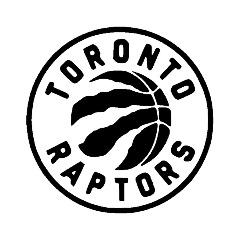 Toronto Raptors - Design 1 - Die Cut Vinyl Decal - Custom Size