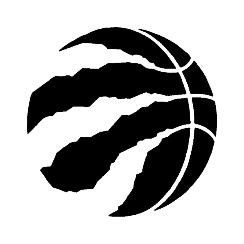Toronto Raptors - Design 2 - Die Cut Vinyl Decal - Custom Size