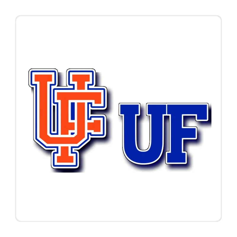 University of Florida Full Color Vinyl Decal - Custom Size