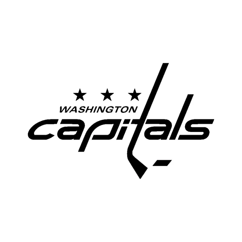 Washington Capitals - Design 1 - Die Cut Vinyl Decal - Custom Size