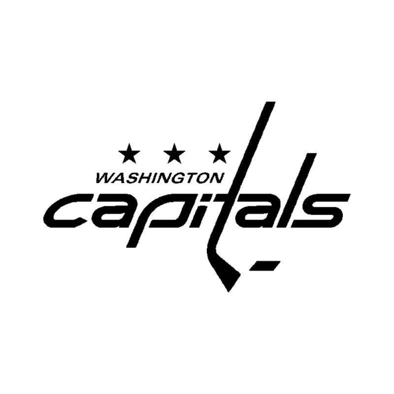 Washington Capitals - Design 1 - Die Cut Vinyl Decal - Custom Size