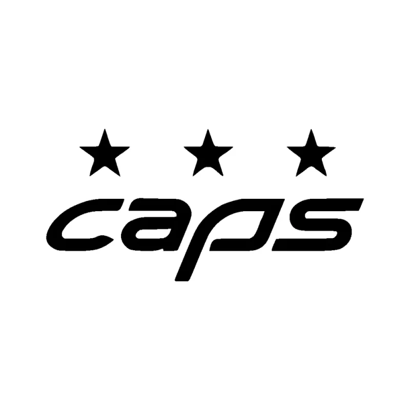 Washington Capitals - Design 2 - Die Cut Vinyl Decal - Custom Size