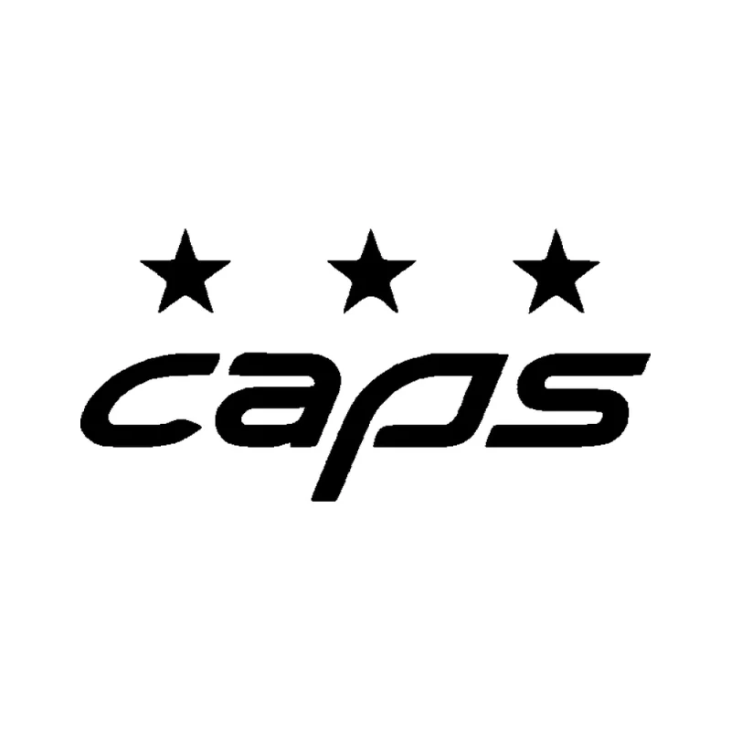 Washington Capitals - Design 2 - Die Cut Vinyl Decal - Custom Size
