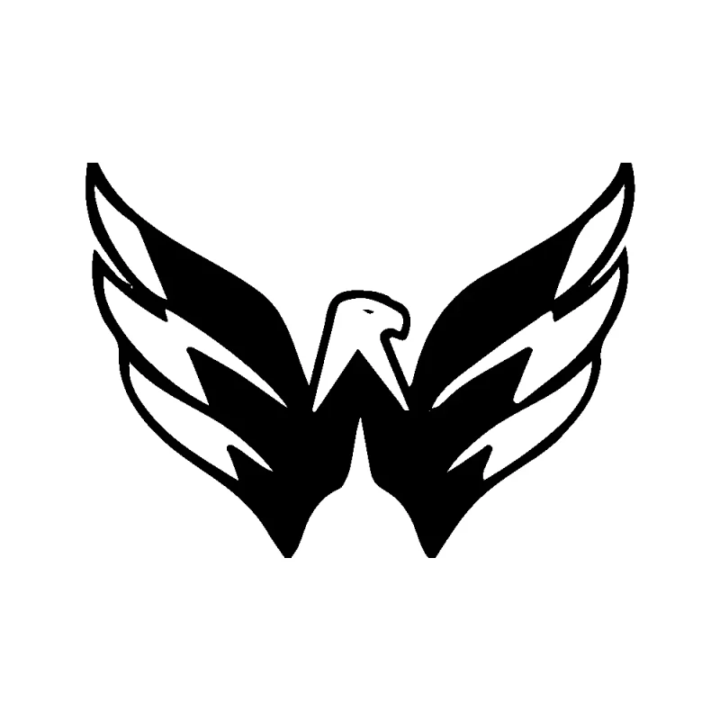 Washington Capitals - Design 3 - Die Cut Vinyl Decal - Custom Size