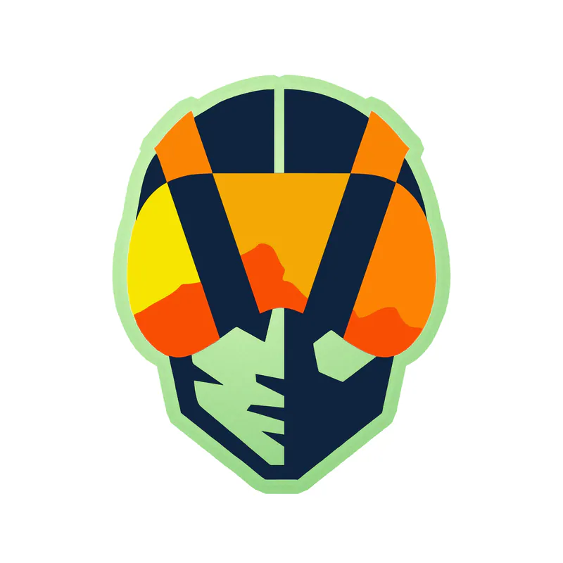 Las Vegas Aviators - Logo - Glow in the Dark Vinyl Decal