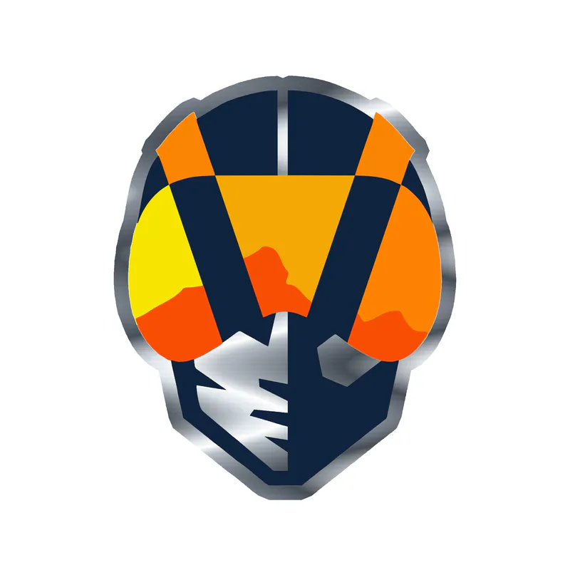 Las Vegas Aviators - Logo - Silver Chrome Vinyl Decal