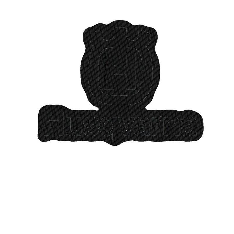 Husqvarna Carbon Fiber Vinyl Sticker - Custom Size