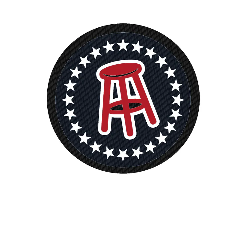 Barstool Sports Carbon Fiber Vinyl Decal - Custom Size