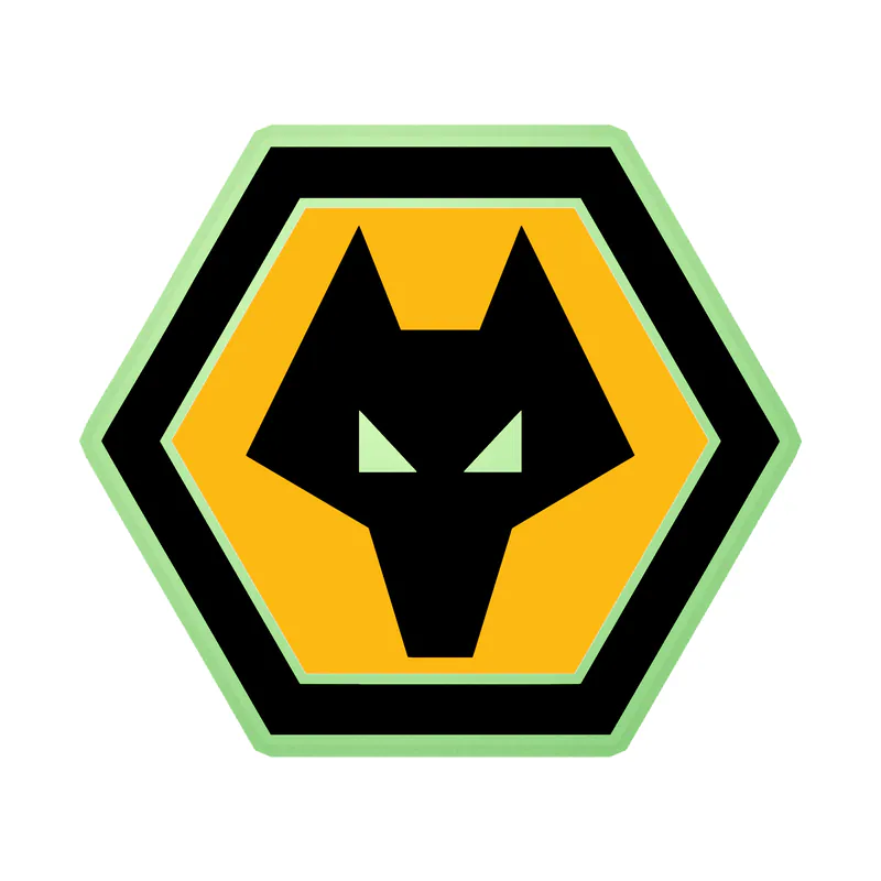 Wolverhampton Wanderers FC - Image 1 - Glow in the Dark Vinyl Decal