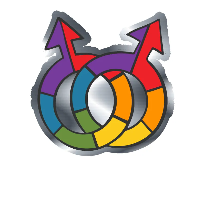 Pride Silver Chrome Vinyl Decals - Custom Size