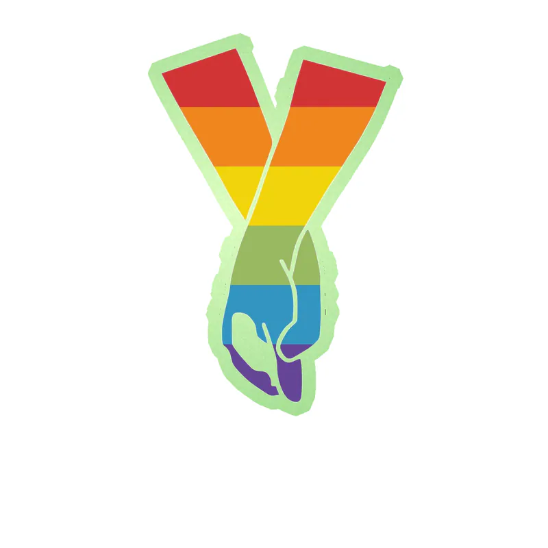 Pride Glow in the Dark Vinyl Decals - Custom Size
