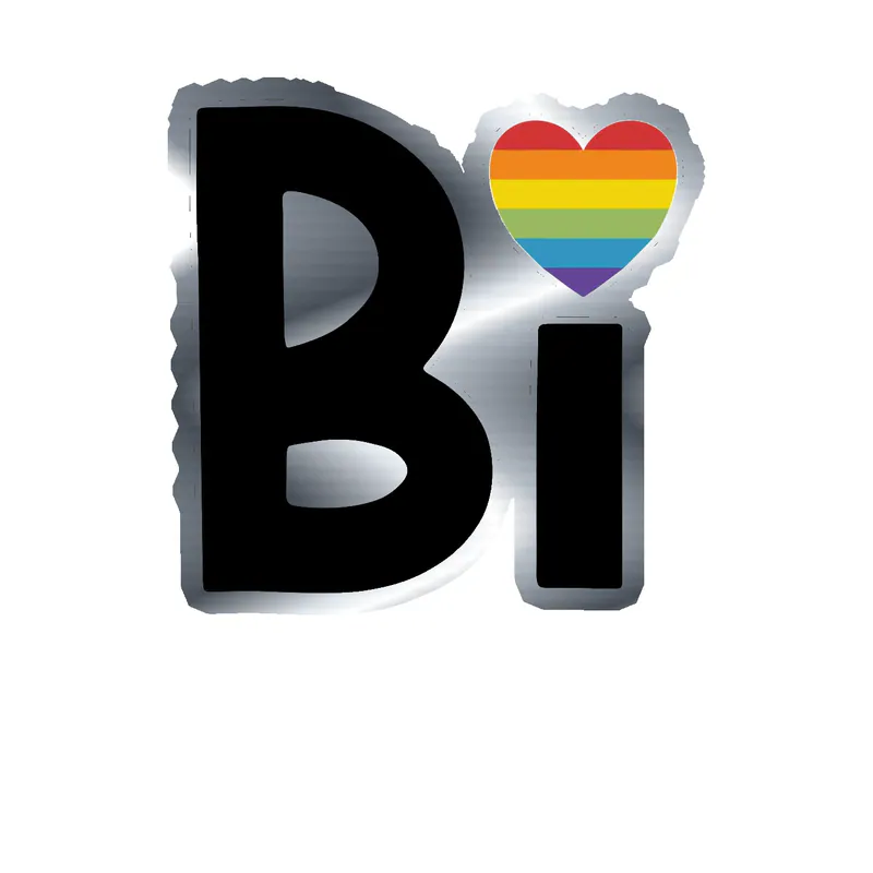 Pride Silver Chrome Vinyl Decals - Custom Size