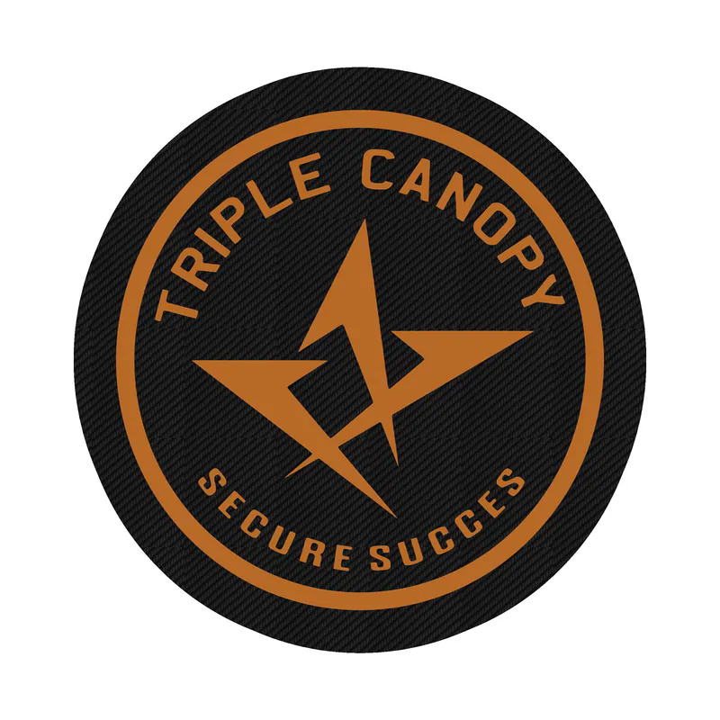 Triple Canopy - Carbon Fiber Vinyl Decal - Custom Size