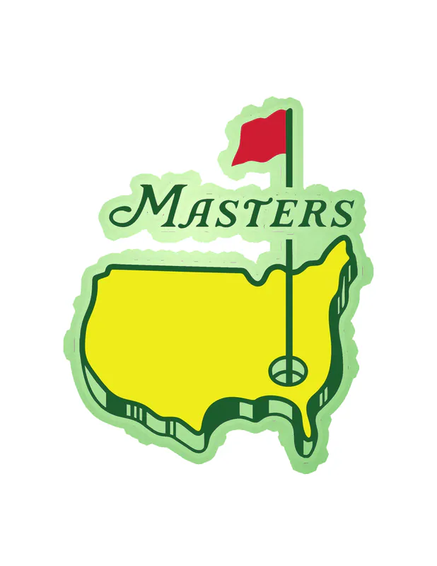 Masters Logo- Glow in the Dark Vinyl Decal - Custom Size