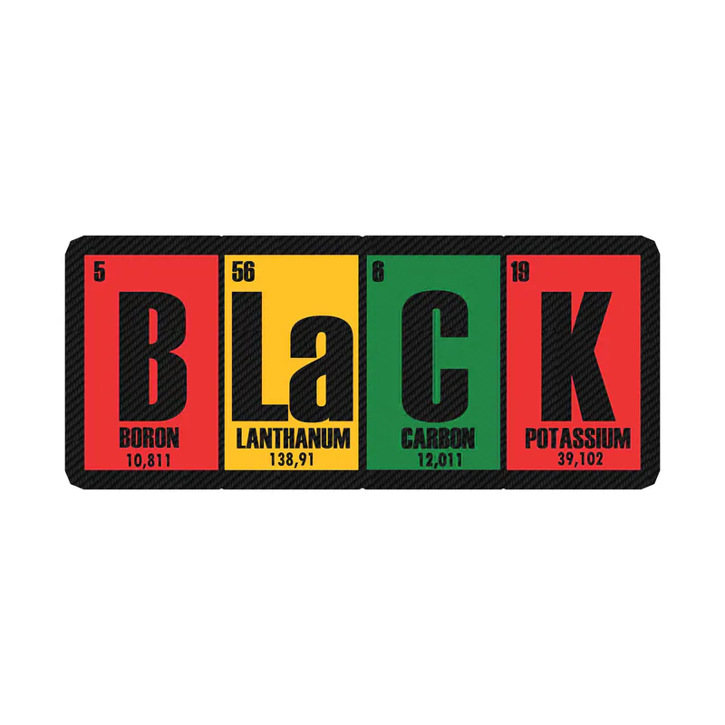 Juneteenth Carbon Fiber Vinyl Decals - Custom Size