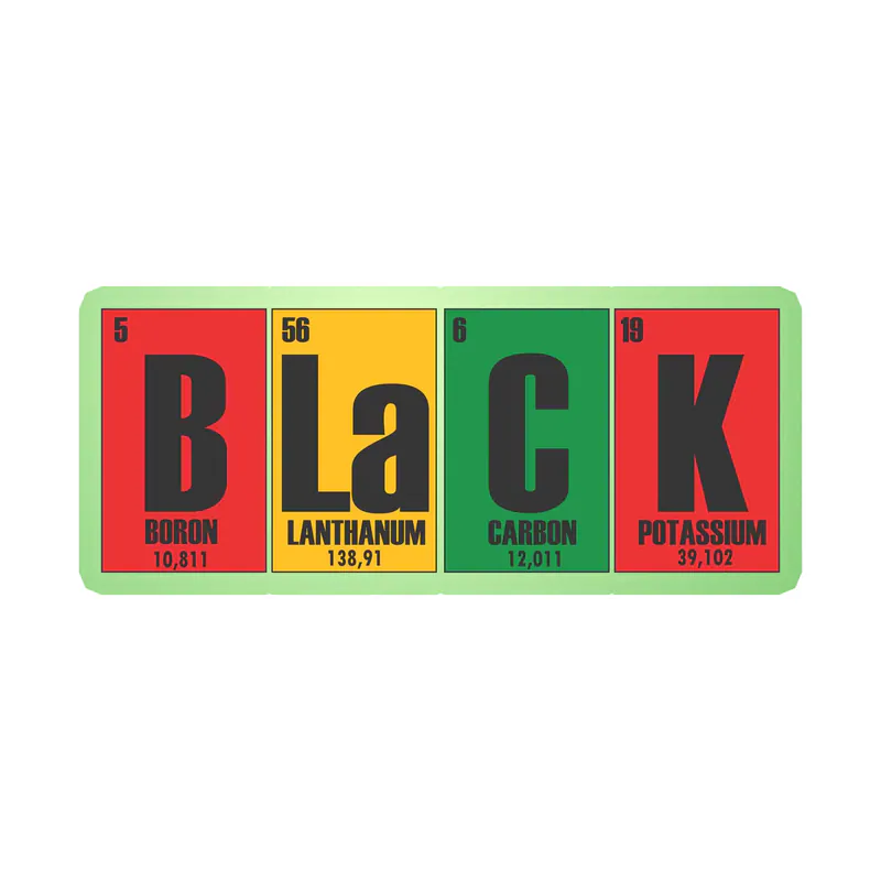 Juneteenth Glow in the Dark Vinyl Decals - Custom Size