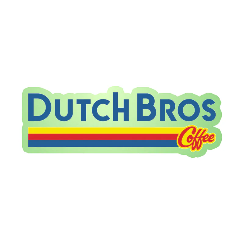 Dutch Bros Glow in the Dark Vinyl Decal