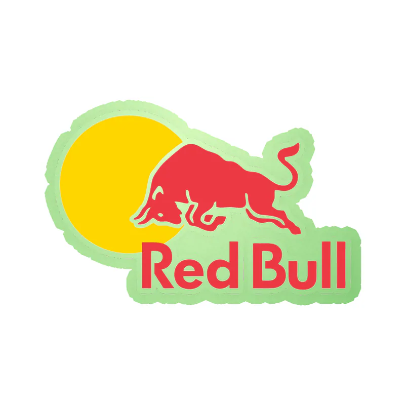 Redbull Glow in the Dark Vinyl Decal