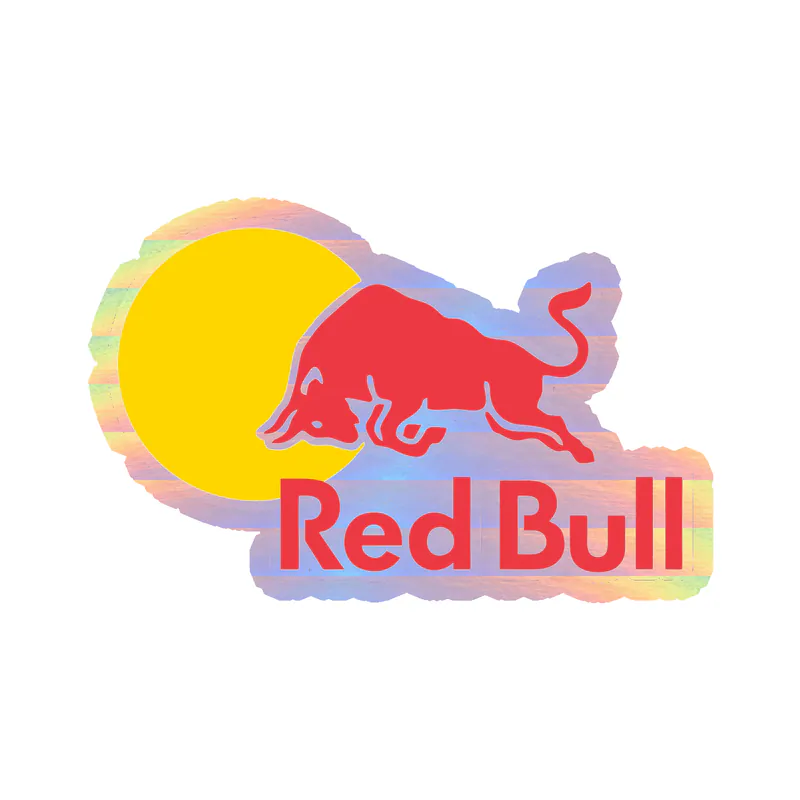 Redbull Holographic Vinyl Decal