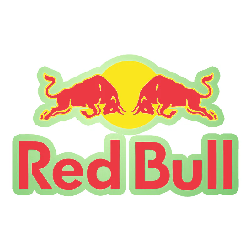 Redbull Glow in the Dark Vinyl Decal