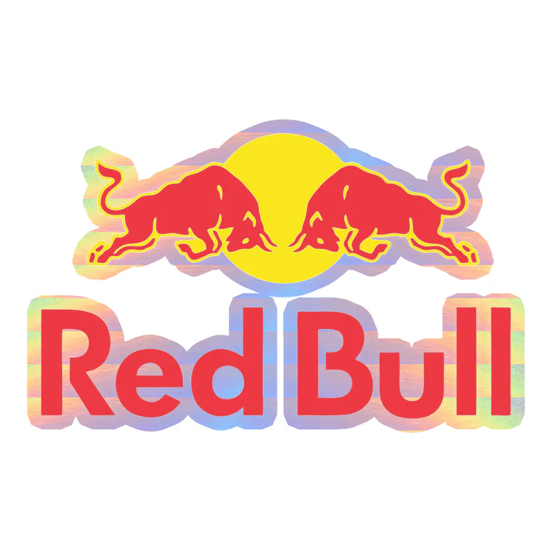 Redbull Holographic Vinyl Decal