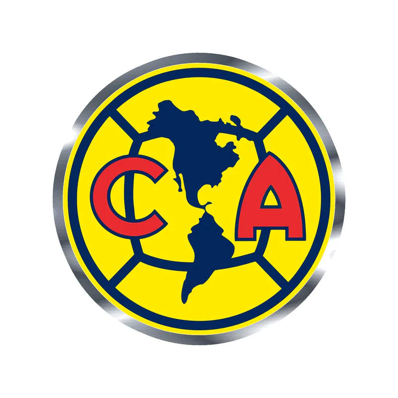 Club America - Image 2 - Silver Chrome Vinyl Decal