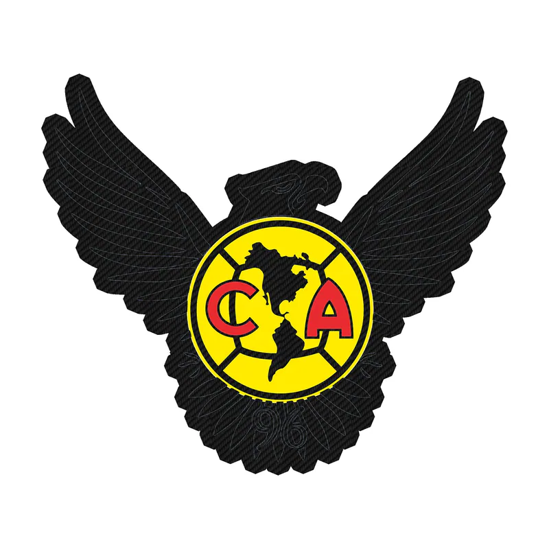 Club America - Image 3 - Carbon Fiber Vinyl Decal