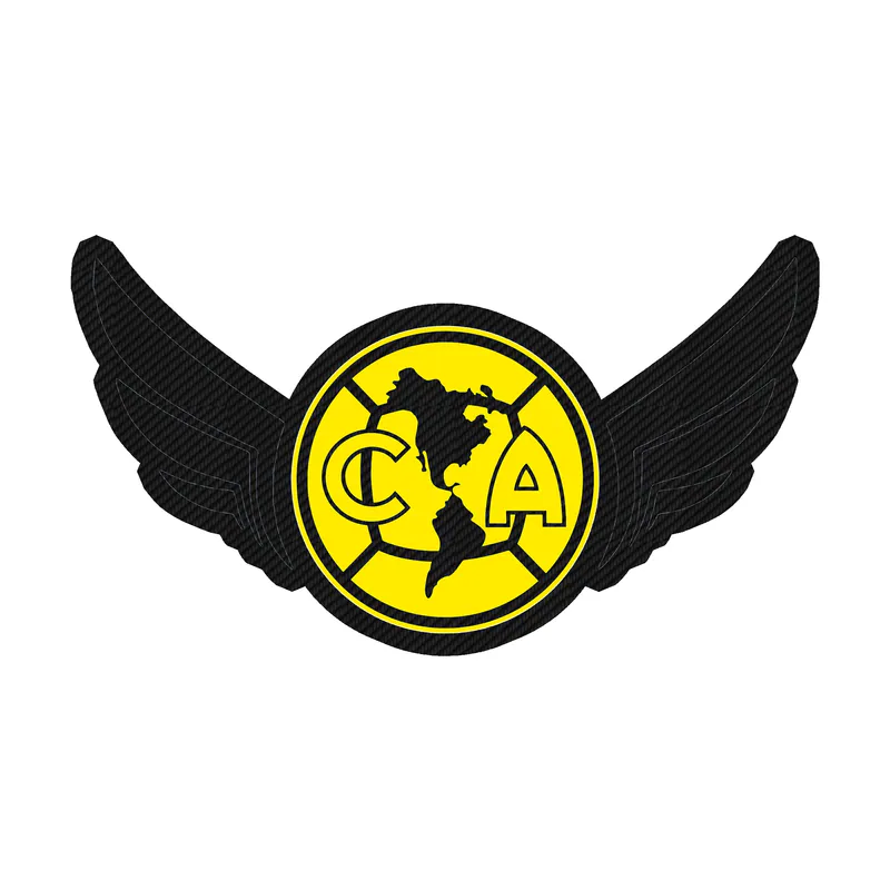 Club America - Image 4 - Carbon Fiber Vinyl Decal