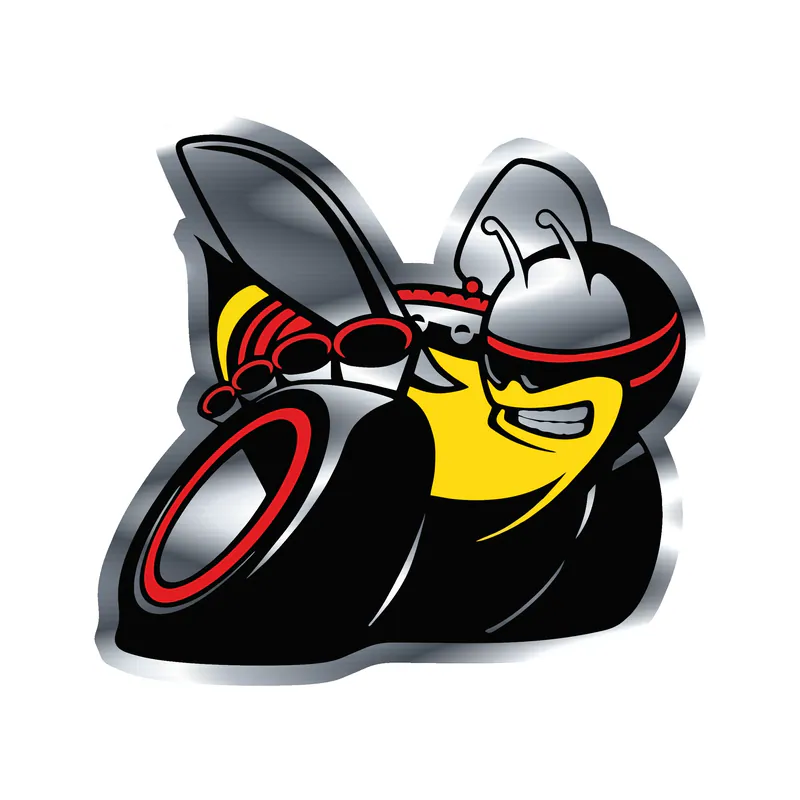 Scat Pack - Silver Chrome Vinyl Decal