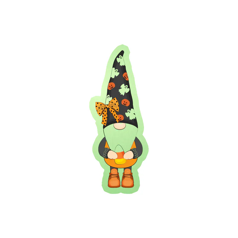 Gnomes Glow in the Dark Vinyl Decal - Custom Size