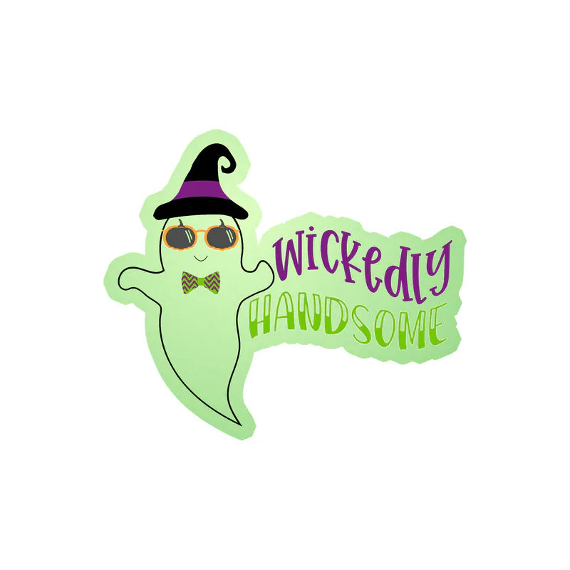 Halloween Glow in the Dark Vinyl Decal - Custom Size