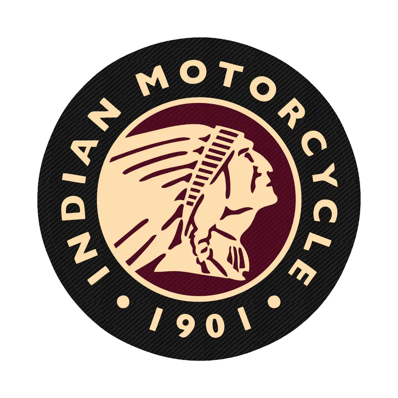 Indian Motorcycles Carbon Fiber Vinyl Decal- Custom Size