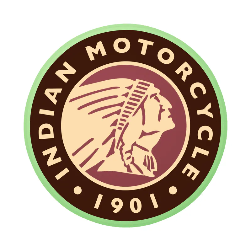 Indian Motorcycles Glow in the Dark Vinyl Decal- Custom Size