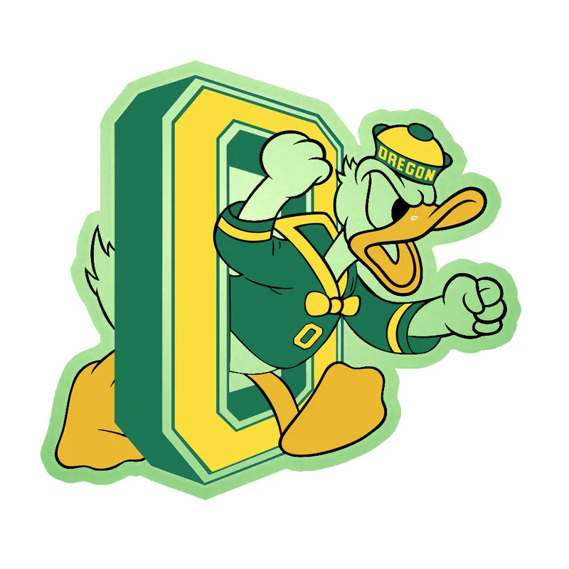 Puddles O - Glow in the Dark Vinyl Sticker - Custom Size