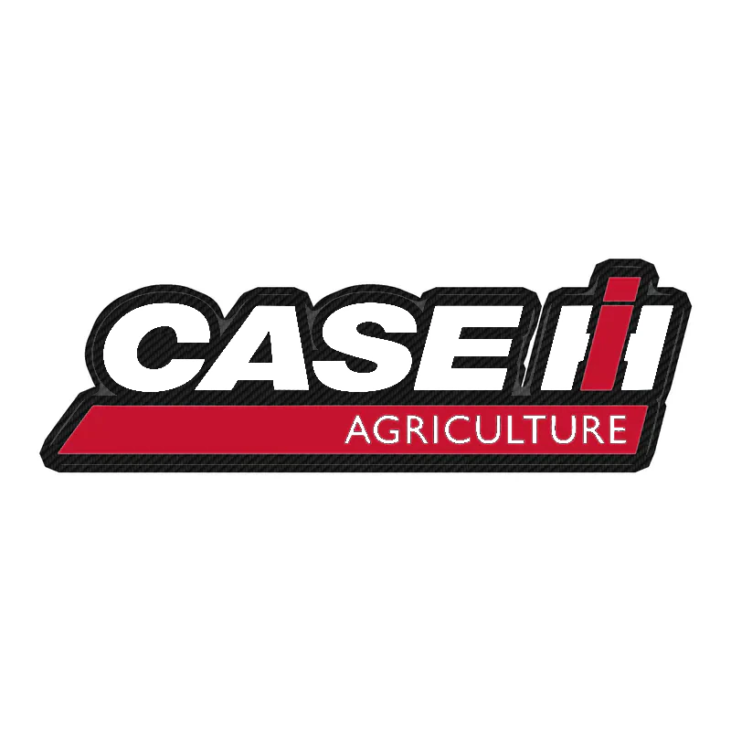Case International Tractors Carbon Fiber Vinyl Decal - Custom Size